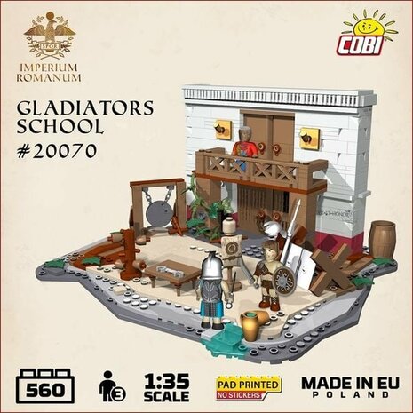 COBI 20070  Romeinse Gladiators School
