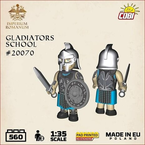 COBI 20070  Romeinse Gladiators School