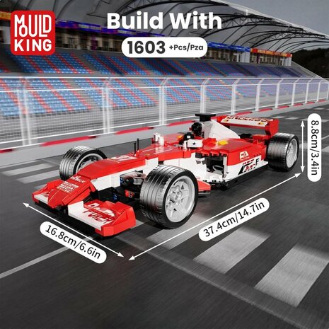 Mould King 10035 F1 Pitstop