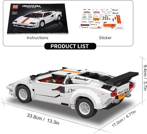 Mould King 10045 Lambo Countach