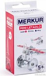 Merkur - Mini 51 - vliegtuig - metalen constructieset - 33 onderdelen