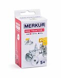 Merkur - Mini 53 - tractor- metalen constructieset - 70 onderdelen