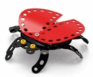 Merkur - Lieveheersbeestje - metalen constructieset - 37 onderdelen