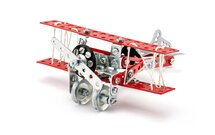 Merkur - Dubbeldekker - metalen constructieset - 149 onderdelen