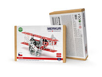 Merkur - Dubbeldekker - metalen constructieset - 149 onderdelen