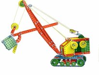 Merkur - Jubileum editie - 100 jaar - metalen constructieset - 753 onderdelen - 100 modellen