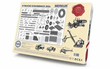 Merkur - Jubileum editie - 100 jaar - metalen constructieset - 753 onderdelen - 100 modellen