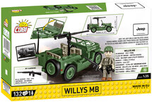 COBI 2296 WILLYS MB & M2 GUN