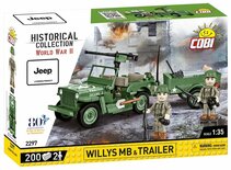 COBI 2297 WILLYS MB & Trailer