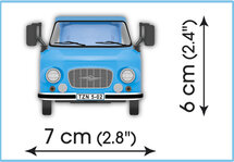 COBI 24593 - Barkas B1000 bakwagen