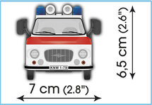 COBI 24595 - Barkas B1000 Ziekenauto