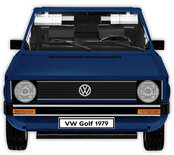 COBI 24360 Volkswagen Golf Cabrio