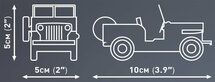 COBI 24517 JEEP WILLYS CJ-2A
