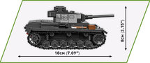 COBI 2289 Panzer III Ausf.J