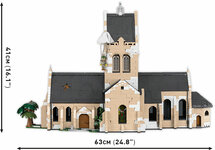 COBI 2299 Sainte-Mère-Église kerk