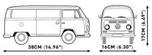 COBI 24361 Volkswagen T2A Exe Edition