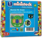 Feuchtmann - ministeck "Glow in the dark" - Monster Mr. Green