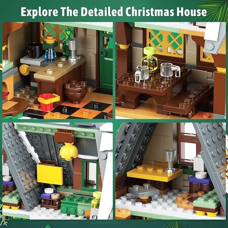 Mould King 16049S Christmas Cottage