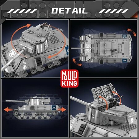 Mould King M36 Jackson Tank Destroyer