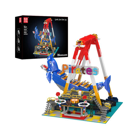 Mould King 11017 Pirate Ship Shark