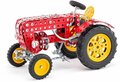 Merkur - Retro-tractor - metalen constructieset - 333 onderdelen