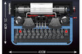 Mould King Retro Typemachine