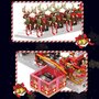 Mould King 10154 Kerstman op Arreslee