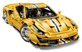 CaDA MASTER Italian Super Car  geel incl. power system