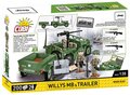 COBI 2297 WILLYS MB & Trailer