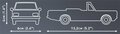 COBI 24599 Opel 1700L Cabriolet