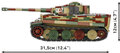 COBI 2587  Panzerkamfwagen VI Tiger I Ausf. E No. 007