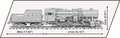 COBI 6281 Oorlogslocomotive Baureihe 52