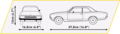 COBI 24344 - Opel Rekord C  Coupe