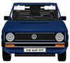 COBI 24360 Volkswagen Golf Cabrio