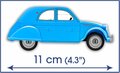 COBI 24511 - Citroën 2CV  Type AZ 1962