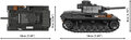 COBI 2289 Panzer III Ausf.J