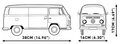 COBI 24361 Volkswagen T2A Exe Edition